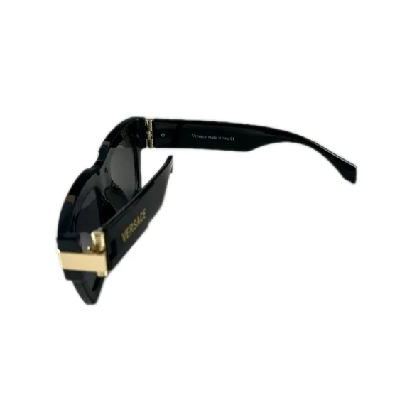 VERSACE VE4464 GB1 87 Black Grey Unisex 55 mm Sunglasses (NWT) - Picture 4 of 4